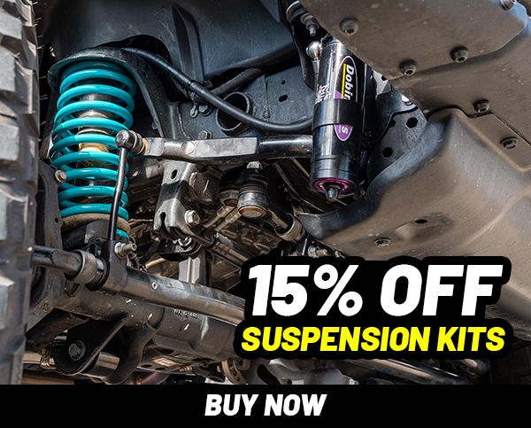 15% Off Suspension Kits