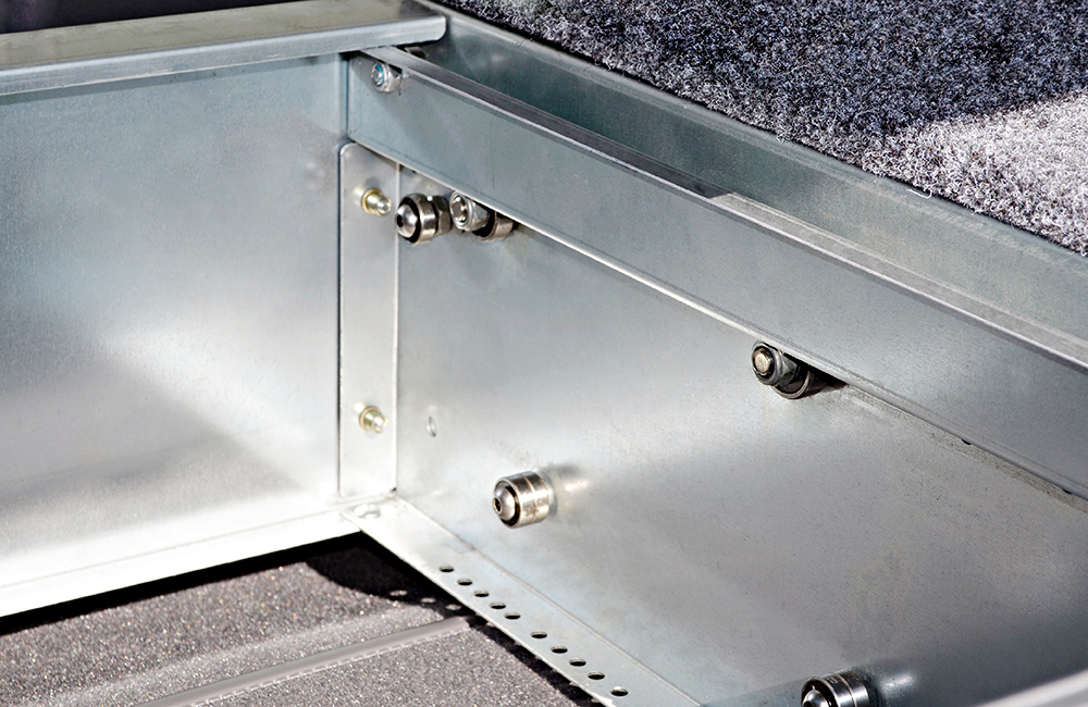 Rear Drawers - Steel Construction